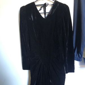 1980’s Vintage Velvet Dress
